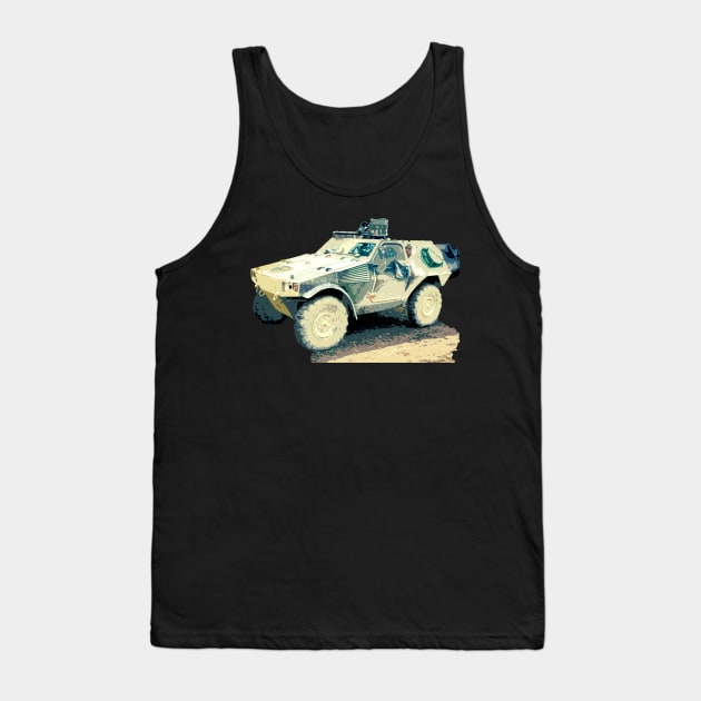 military vehicle Tank Top by rickylabellevie